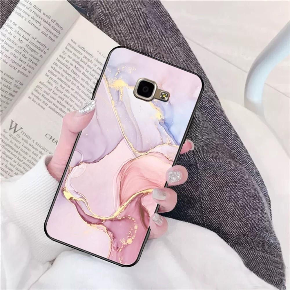 Pink Gold Marble Art Phone Case For Samsung A 13 21 30 31 32 51 52 53 70 for Huawei Honor 50 60 70 for OPPO Vivo