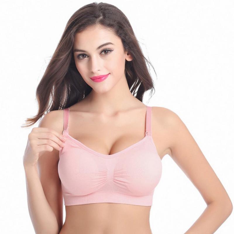 Maternity Bra Cotton Pregnant Mother Feeding Bra Nursing Push Up Bra