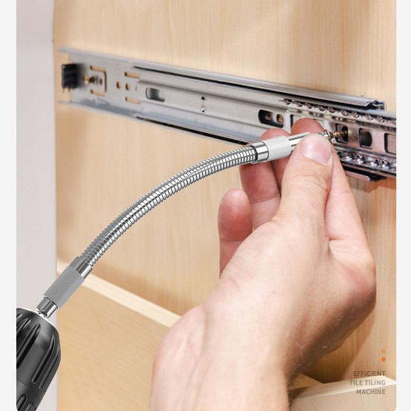 Metal Flexible Shaft 300/400mm Metal Hoses Power Tool Accessories Extention Screwdriver Bit Holders Drill Connection