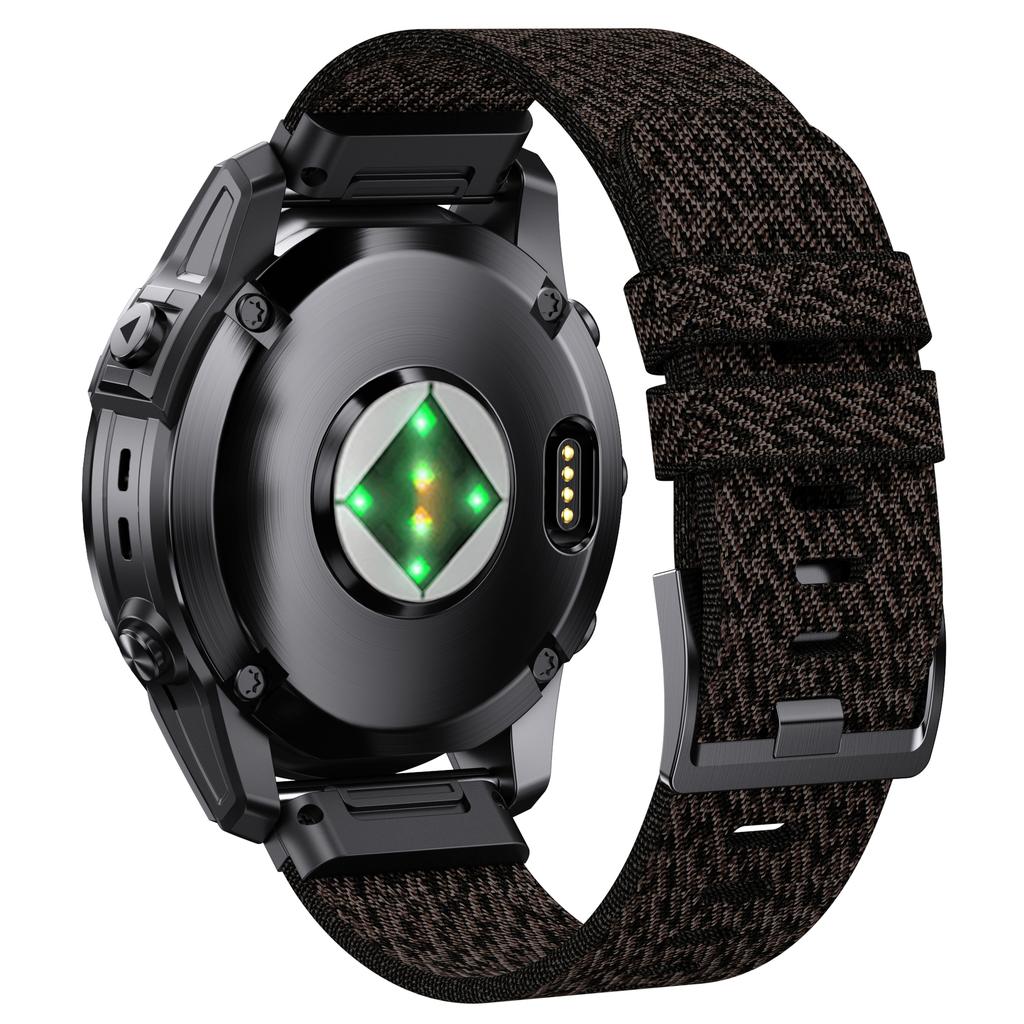 22 26MM Garmin Quick Fit Nylon Watchband Strap for Fenix 7/7Pro/7X/6X/6 Pro/5X/5 Plus6/Epix/Instinct Replaceable Bracelet