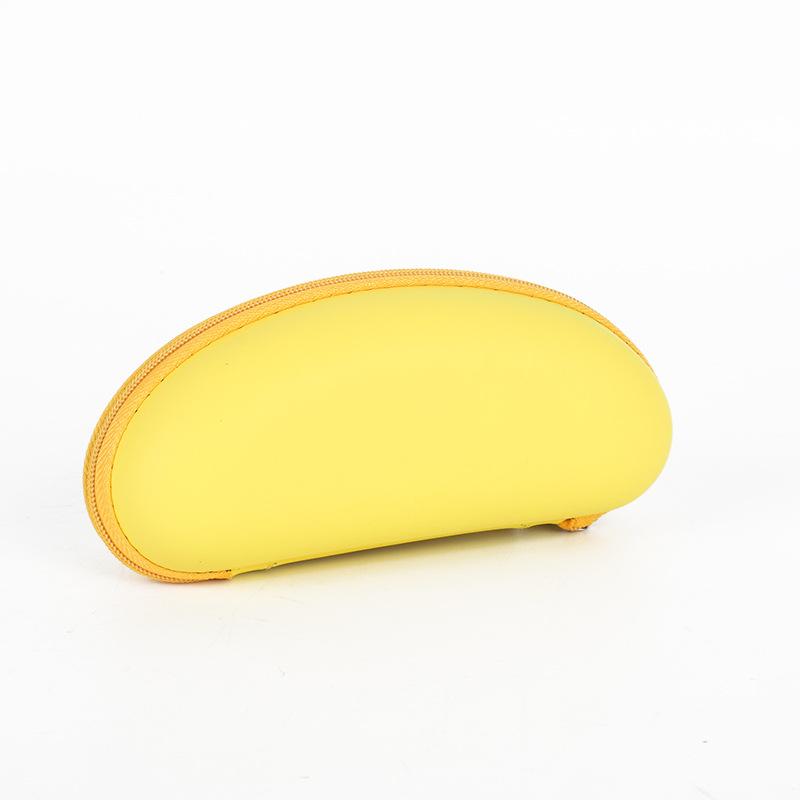 

New Fashion Kids Eyeglass Case Lightweight Portable Children s Sunglasses Case Shockproof Glasses Storage Box Eyewear Organizer жёлтый