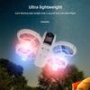 2/4Pcs Warning Night Flight Strobe Light Mini LED Flash Light Drones Accessories Signal Lamp for Drones Easy Installation