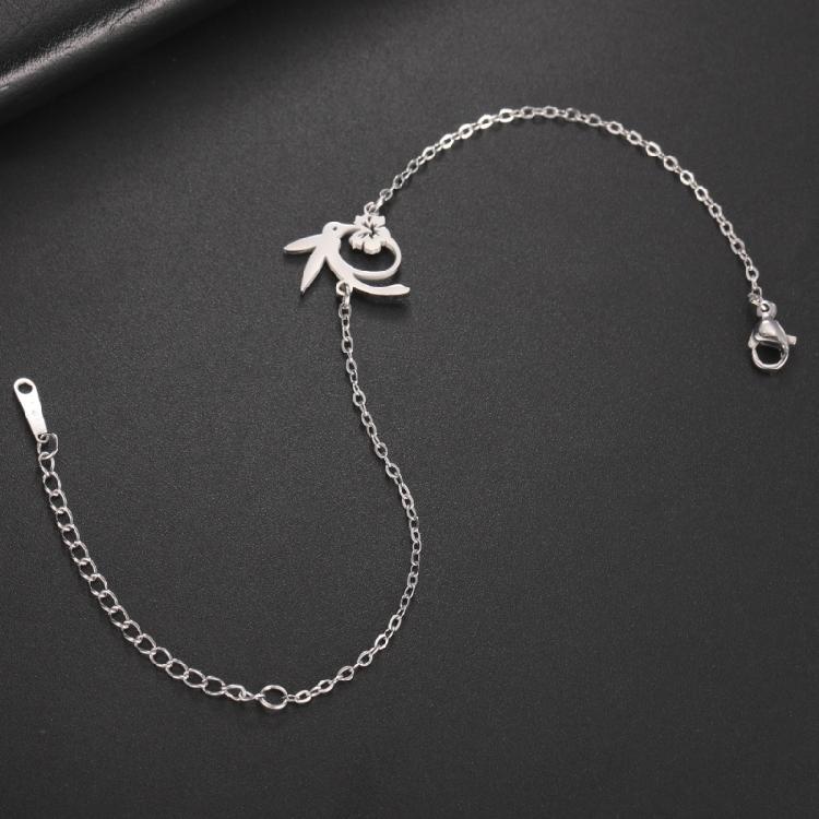 Sophisticated Hummingbird Charm Bracelet Adjustable Chain Handchain Women Fashion Wristband Bohemian Style Accessories
