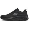 Go Walk Arch Fit 2.0 Comfortable Versatile Fabric Arch Support Cushioning Walking Shoes Men Sneakers Black 216516-BBK