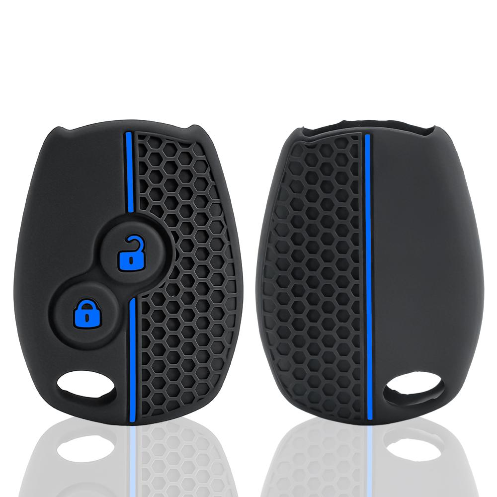 1 PCS silicone car key case for renault trafic clio Duster Logan dacia sandero for Nissan terrano Almera