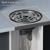 Stainless Steel Shower Floor Drain Core Anti Odor Insect Prevention Fast Drainage Floor Drain Removable Sewer Drain Filter Plug