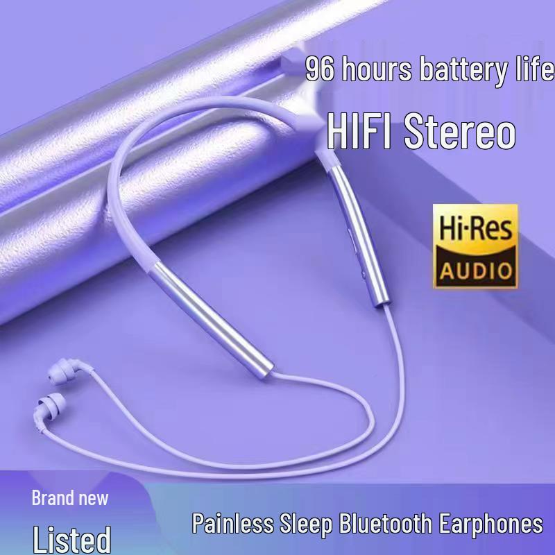 2025 Wireless Bluetooth Sleep Earphones: Neckband Design, Long Battery Life, Noise Reduction, Perfect for Sports and Running
