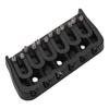 Guitar Bridge 6 String Metal 10.8mm String Distance Delicate Guitar Bridge Black
