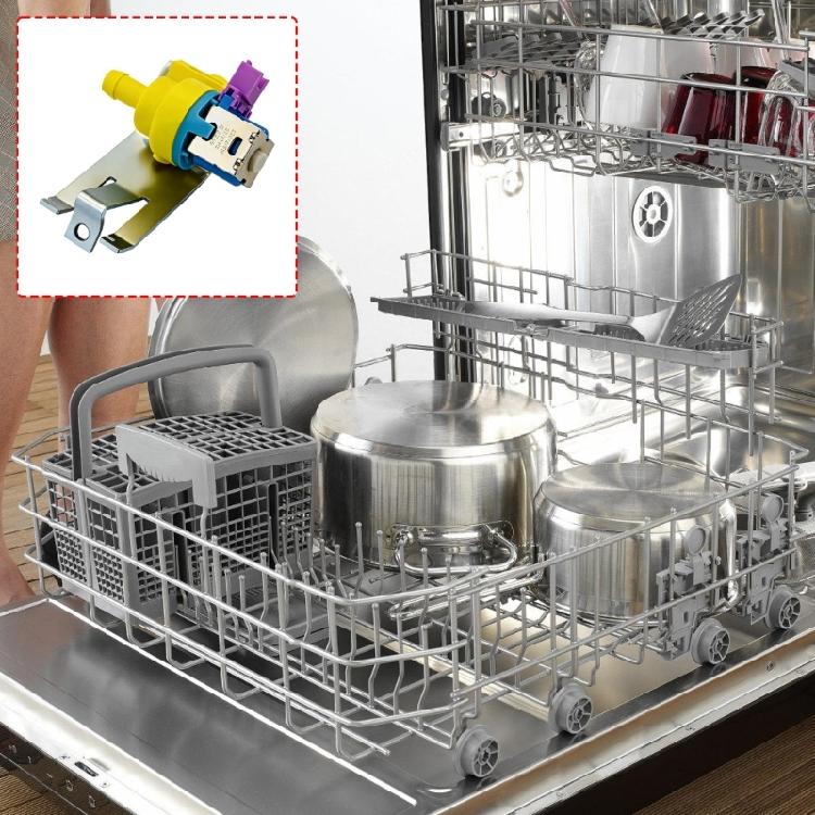 Plastic Water Inlet Valves Assembly WD15X27703 Plastic Dishwasher Inlet Valves Dishwasher Accessories Easy to Install