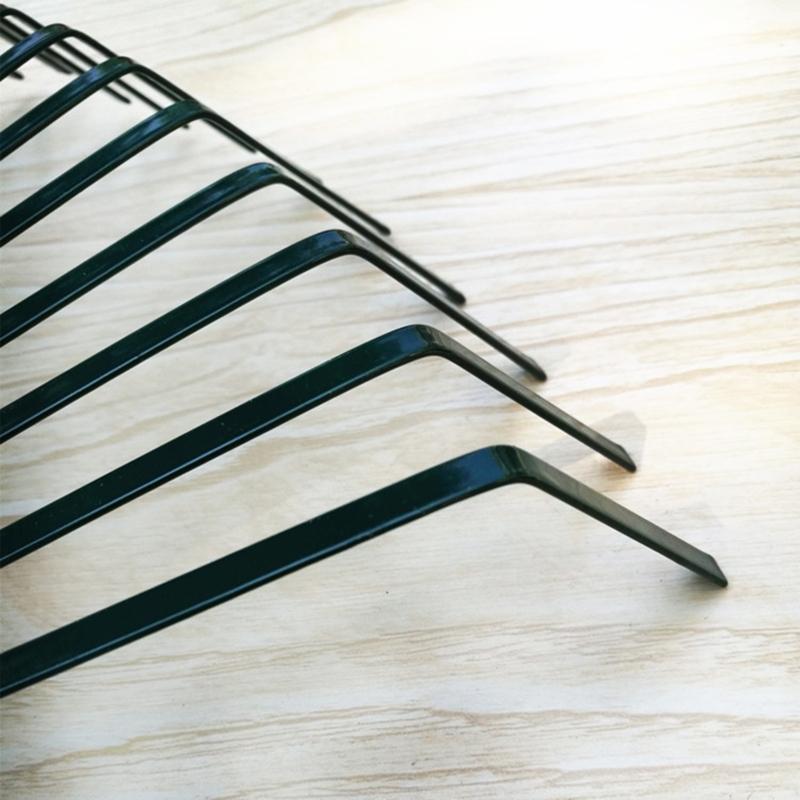 22 Zähne Schwerlast Stahl Metall Rechen für Kopf Hoch Kohlenstoffstahl Rasen Blätter Garten Gartenwerkzeuge Ohne Stiel Heimwerkzeug