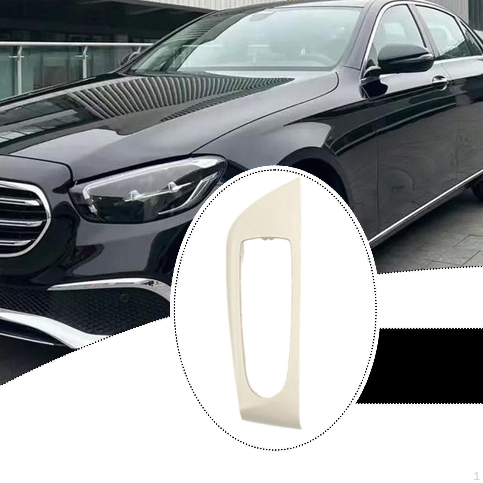 

Door Switch Bezel Trim Auto Accessories Sturdy 2137208500 Spare Part Replacement Front Left Driver бежевый