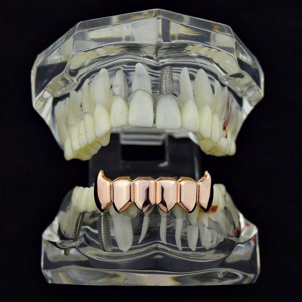 Hot-Selling HIPHOP Gold Grillz Decorative Teeth