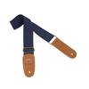 IRIN Adjustable Belt Woven Cotton Guitar Strap with Leather Ends for Electric Acoustic Folk Guitars
