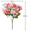 Elegant Silk Rose Artificial Flower For Home Decor And Wedding Arrangements