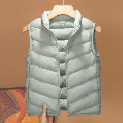 Youjia Kids' Lightweight Down Vest - 90% Down Filling, Sleeveless Jacket for Boys & Girls, Ideal for Autumn/Winter.