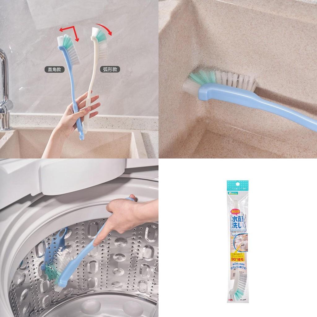 Japanese Style Curved Bottom Brush For Efficient Drain And Bottle Cleaning