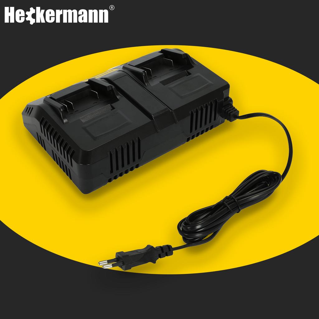 Caricabatterie Doppio Heckermann Select 20V 4A Avc20-4X2