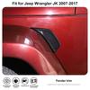 Car Fender Leaf Board Decoration Protective Cover For Jeep Wrangler JK 2007-2017 Car Exterior Accessories