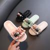 Fashion Girls' Shoes Summer New Kids Shoe Soft Soled Girls' Sandals Anti Slip Children Beach Shoes Simple Women's Slippers