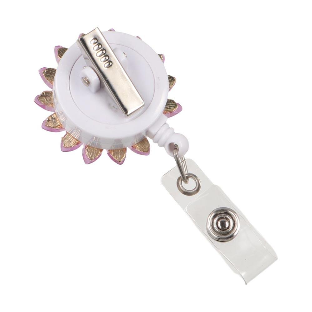 Badge Reel ID Lanyard Name Tag Retractable Badge Reel Badge Card Reels Badge Holder ID Card Clips