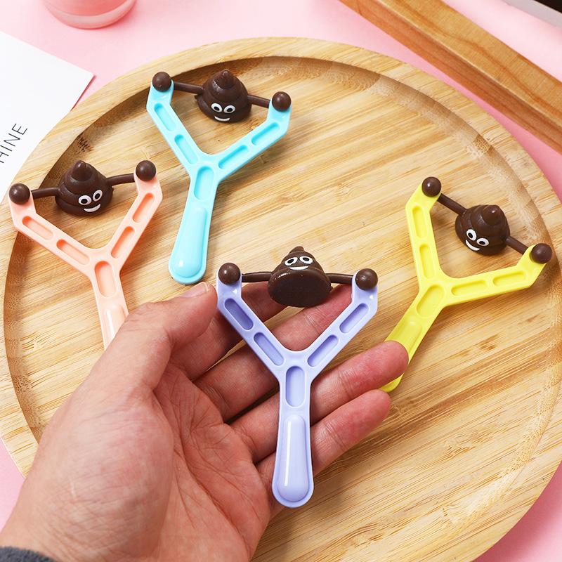 1pcs Fun Colorful Shooting Fake Poop Toys For Kids Birthday Party Favor Bag Piñata Filler Boys Girls Party Gifts Supplies