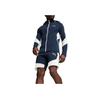 Puma Color Block Quick-Dry Warm Breathable Comfortable Jacket Men Jackets Dark-Blue 681184-14