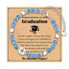 2026 Graduation Bracelet Is Perfect for Middle School, High School, And College Graduates. It Comes with a Graduation Cap Card