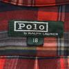 Polo by Ralph Lauren 80s Green Tag Vintage Boys Check Pattern Long sleeve Button down shirt Kid's Used