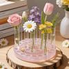 Multi-functional Hydroponic Flower Stand Mold Circular Ornament Mold Hydroponic Flower Display