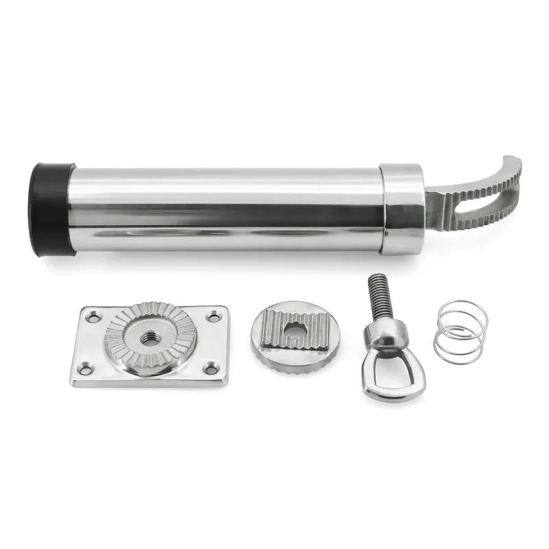 316 Stainless Steel 9INCH Fishing Rod Holder Rotation Outrigger Fishing Pole Support Heavy Duty For Boat Marine