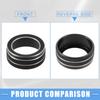 A ABSOPRO AC AC Air Conditioning Climate Control Switch Knob Covering Trim for Toy