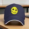 Manhunt Smiley Mask Baseball Cap  Men Adult Custom Diy Hip Hop Hats Summer Fitted Retro Running Hippie Sunscreen Baseball Caps