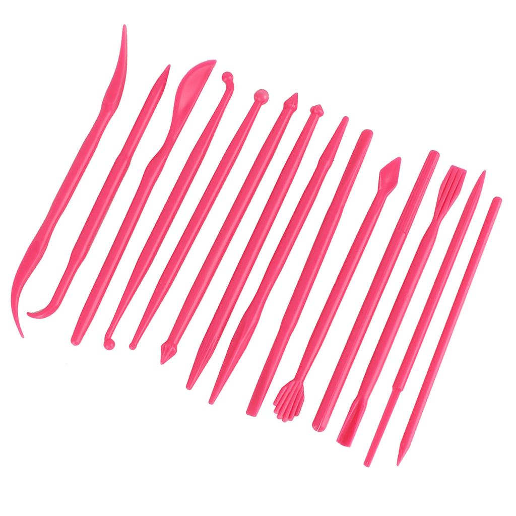 14ks DIY Plastelínová sochařská sada Hrnčířský tvarovač Polymerové modelování Ruční nástroj