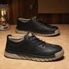 Scarpe Casual da Uomo in Pelle Stivaletti da Uomo Scarpe Casual Fatte a Mano