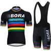 Set esclusivo transfrontaliero di abbigliamento da ciclismo BORA, maglie a maniche corte e pantaloncini, l'abbigliamento da ciclismo è personalizzato dai produttori per renderlo popolare su Amazon