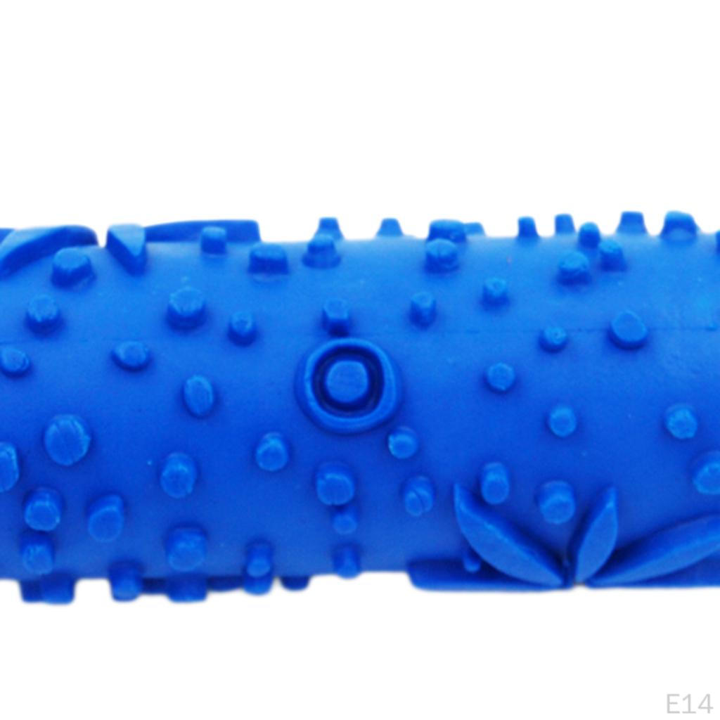 15cm DIY Embossed Flower Pattern Paint Roller For Wall Art Decoration Brush Tool