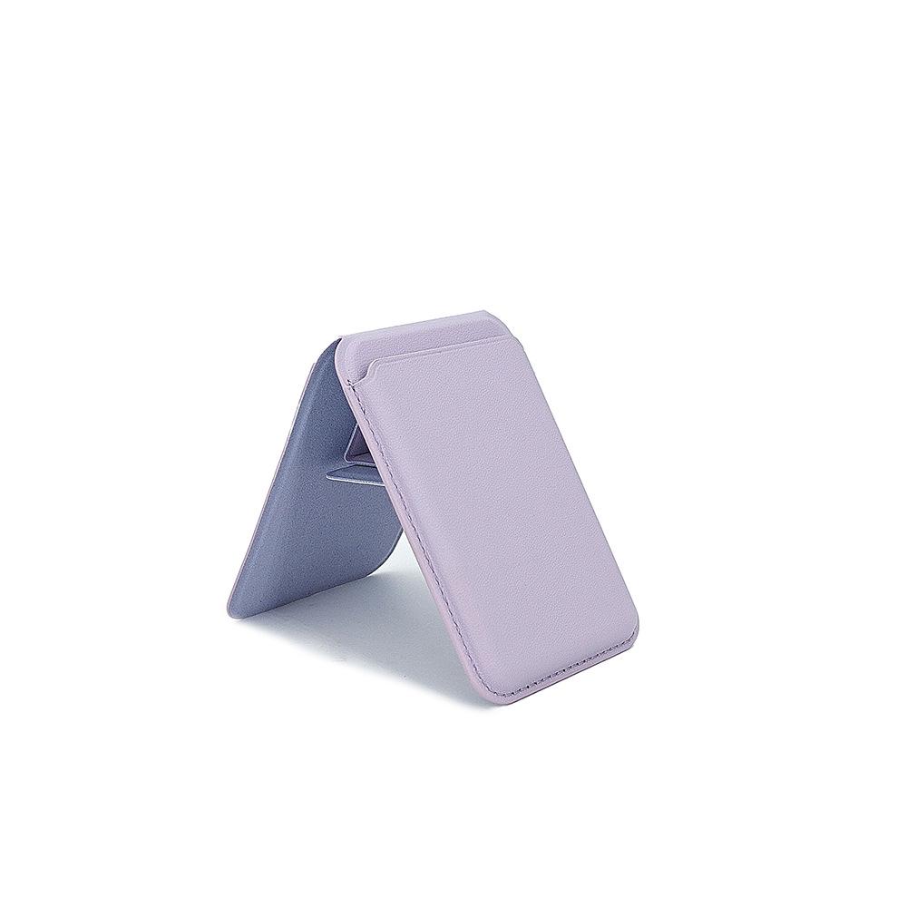 Magsafe-Compatible Strong Magnetic Apple iPhone 16 Pro Card Holder Bracket Clip фиолетовый
