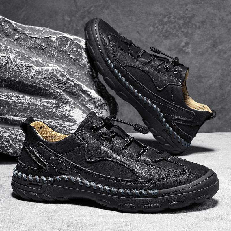 38-46 Pantofi Retro de Timp Liber pentru Bărbați Pantofi Casual Mărimi Mari Piele Talpă de Cauciuc Lucrați Manual Pantofi de Piele pentru Bărbați