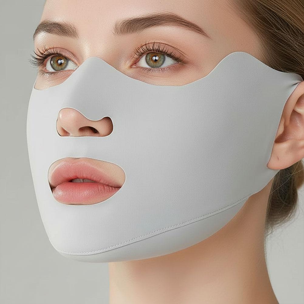 Maschera Solare per Esterno Traspirante Protezione Angoli Occhi Vestibilità Senza Cuciture Ombreggiatura Viso Protezione UV Maschera da Golf