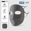 Soft Ice Silk Face Guard, Full Face Protection Face Shield, Breathable Holes Facekini with Elastic Ear Loop for Outdoor Activities Eye Forehead Neck