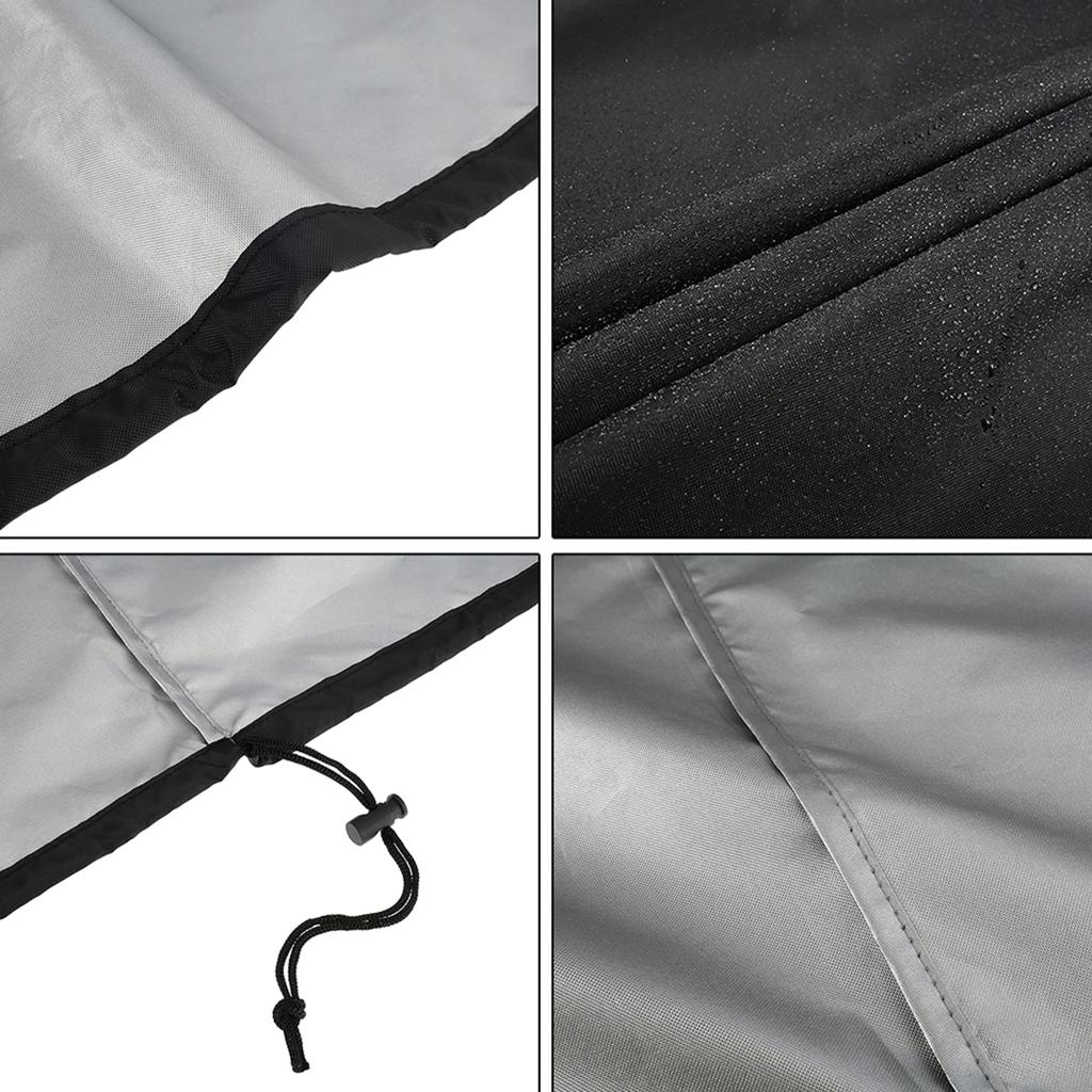 Stacked Chair Dust Cover with Storage Bag Waterproof Chair Covers Outdoor Garden Patio Furniture Protector Cover Chair Sofa