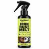 Iron Rust Remover Spray, Fast Acting Rust Melt for Metal, Removes Rust and Grime from Gears Bolts Chains Hinges, Restores Metal Shine, 100ml