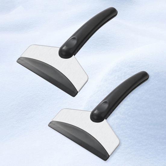 Schneeschaufel für Auto-Windschutzscheibe, Schnee- und Eisschaber, effiziente Schneeentfernung