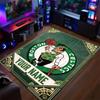 Crystal Velvet Rug Celtic FC Print Custom Name Text Floor Mat Home Decor