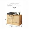 Mobile Office Storage Cabinet With Lockable Drawers And Door 3-Tier Unit Suitable For Office Or Bedside Use