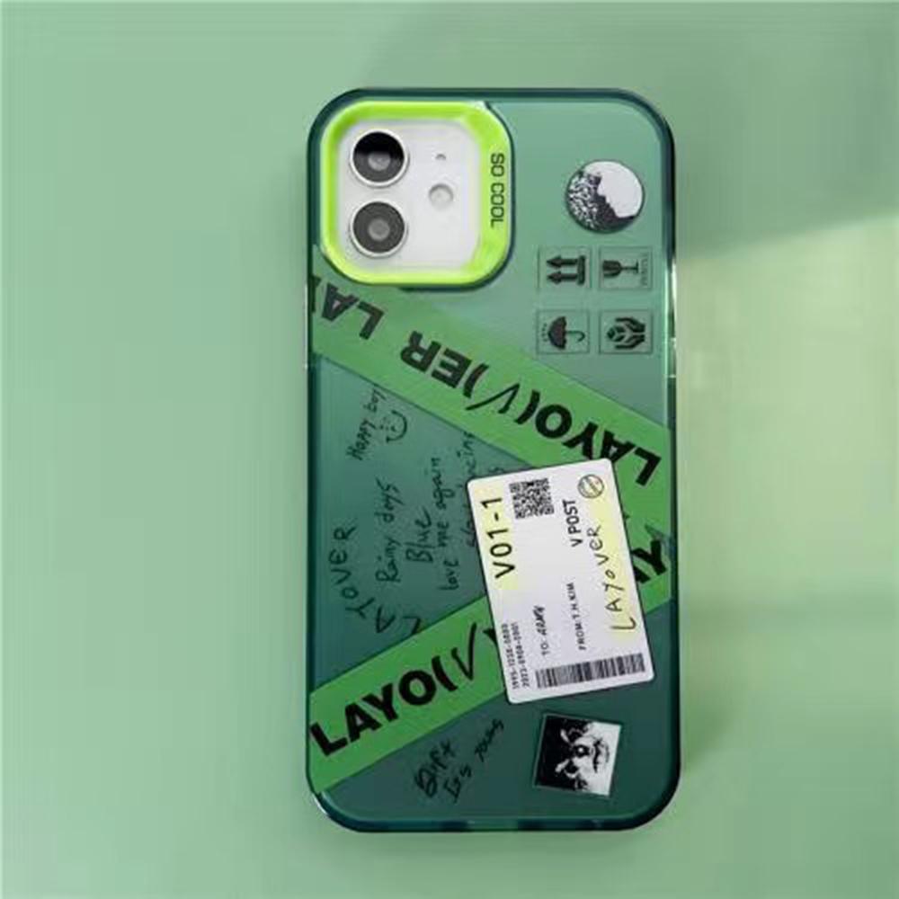 V LAYOVER TaeHyung Phone Case For Xiaomi Redmi 14C 13C 12C 13 12 10 A1 A2 A3 9T 9A K60 K40 4G 5G Anti Fall Matte Back Cover