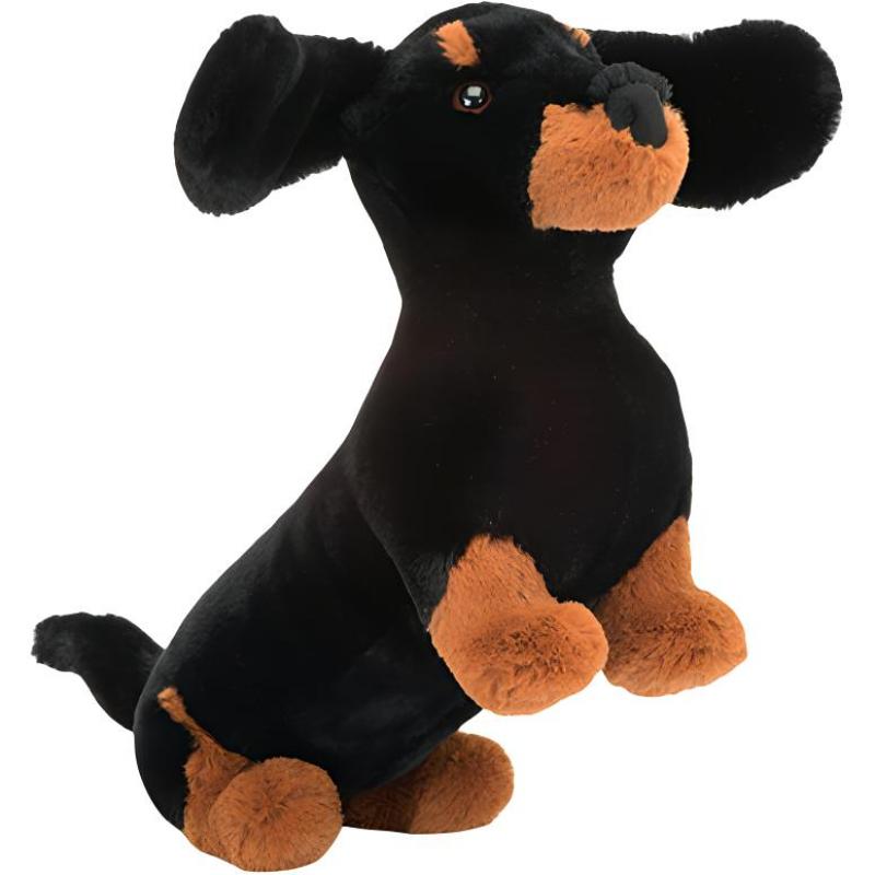 JELLYCAT Shy Series Freddy Dachshund Dog Black Animal Doll Plush Doll 17cm Height