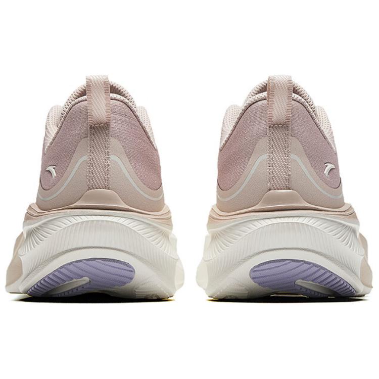New Anta Anti Slip Wear Resistant Low Top Casual Running Shoes Women's White Pink 122445535-1