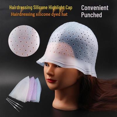 Silikon Strähnchenhaube für den Salongebrauch - Stanzfreies Dauerwellwerkzeug