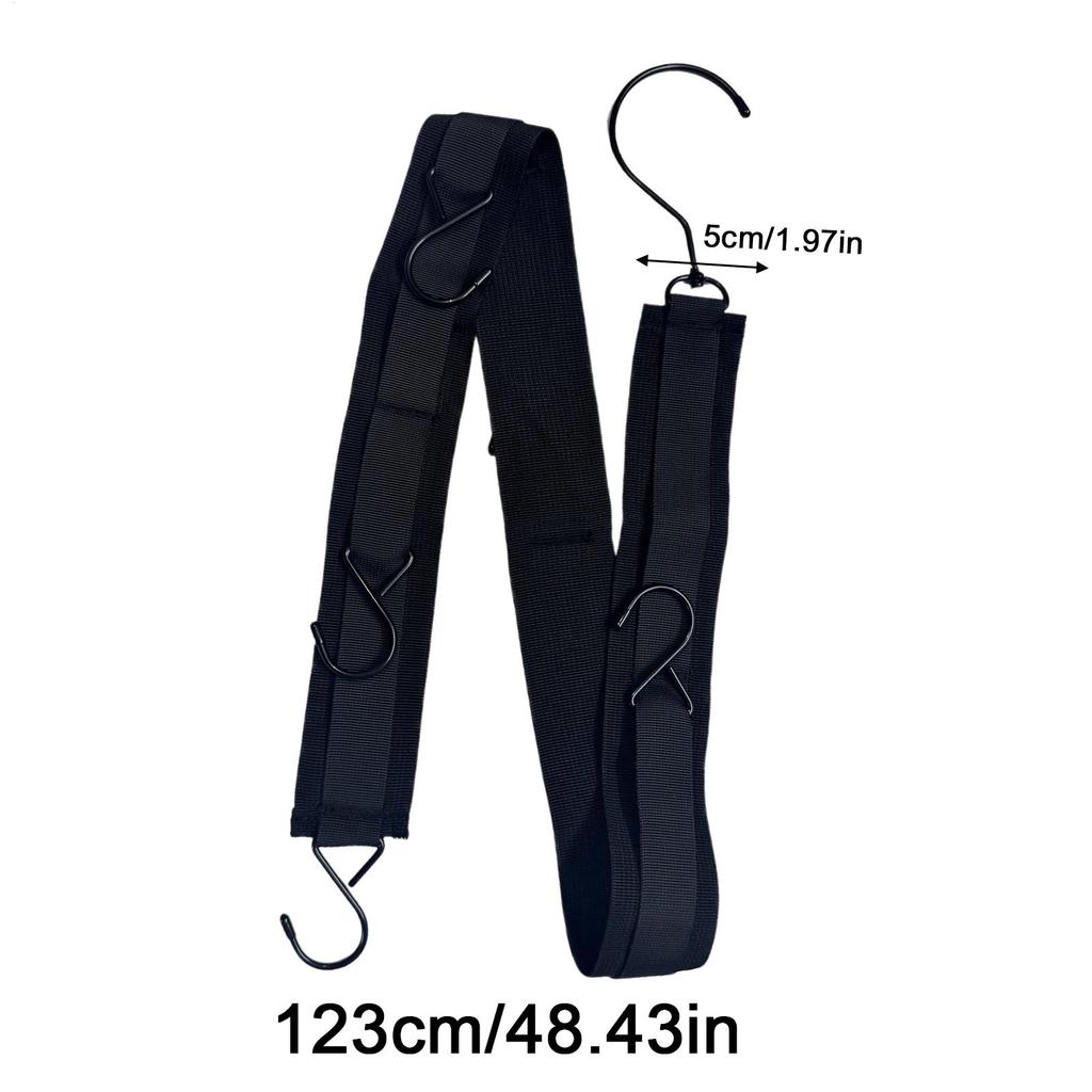 Hockey Drying Rack Portable Multipurpose Adjustable Hanger with 5 Hooks Hockey Gear Keeper for Training Players Sports Pants